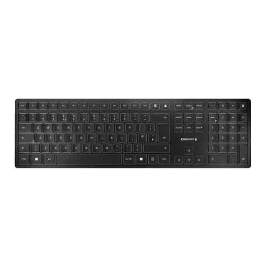 CHERRY JK-9100GB-2 KW 9100 SLIM Black Wireless Keyboard UK